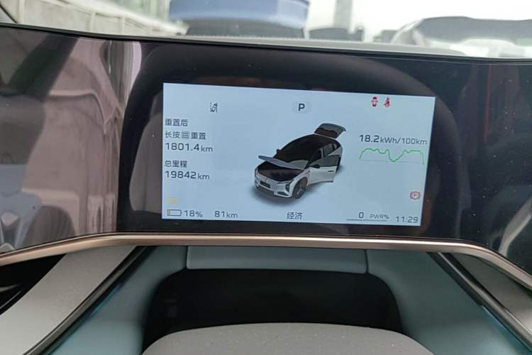 Used Hongqi Tiangong 08 2025 730 Max Rear-Drive Version Odometer Close Up