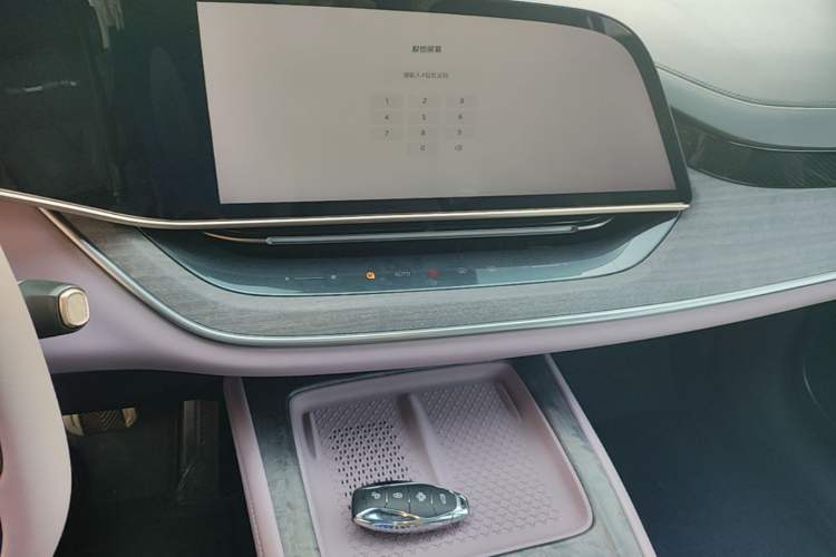Used Hongqi Tiangong 08 2025 680 Ultra Four-Wheel-Drive Version Audio And AC Panel