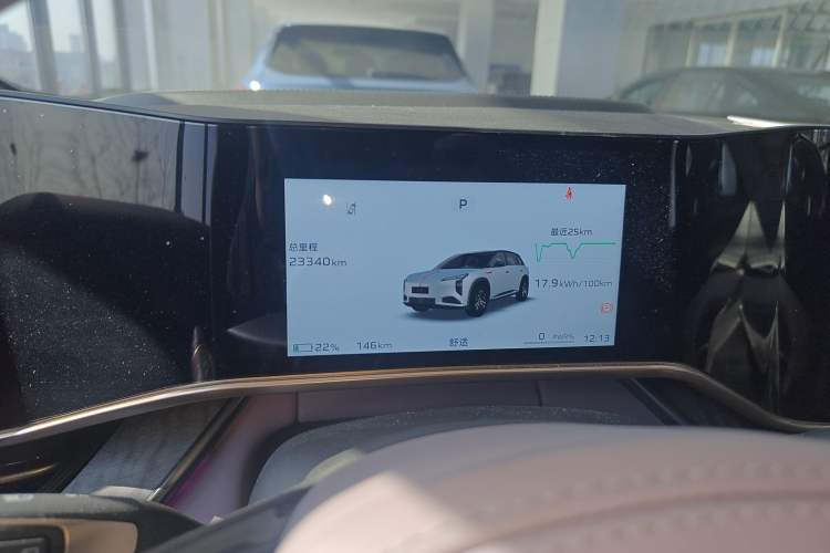 Used Hongqi Tiangong 08 2025 680 All-Wheel Drive Smart Selection Edition Instrument Cluster