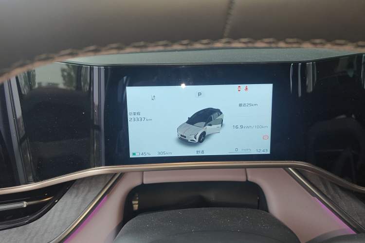 Used Hongqi Tiangong 08 2025 680 All-Wheel Drive Smart Selection Edition Instrument Cluster
