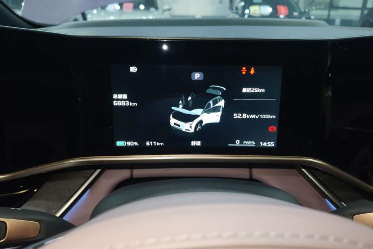 Used Hongqi Tiangong 08 2025 680 Ultra Four-Wheel-Drive Version Instrument Cluster