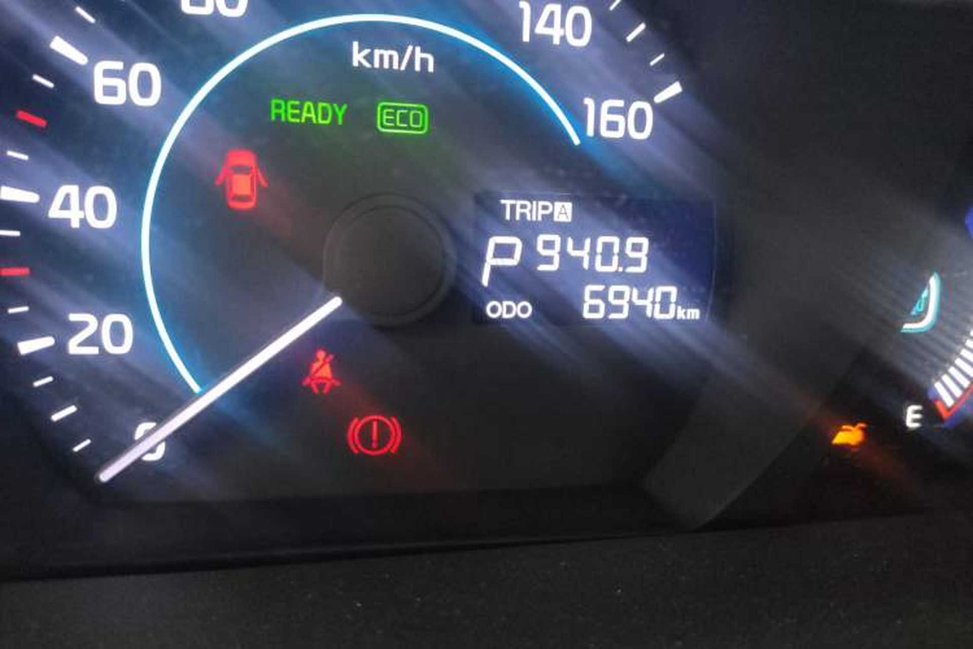 Used HORKI 300E 2017 Standard Model Odometer Close Up