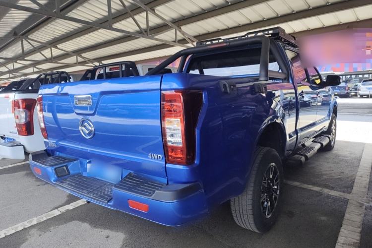 Used Huanghai Da Niu 2022 2.8T Pioneer Edition Manual Diesel 4x4 Value-Added Flatbed Cargo Box JE493ZLQ6H Exterior 3