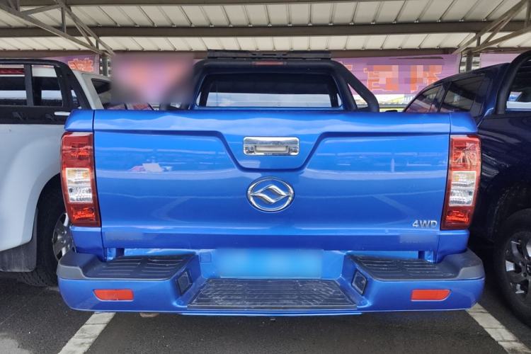 Used Huanghai Da Niu 2022 2.8T Pioneer Edition Manual Diesel 4x4 Value-Added Flatbed Cargo Box JE493ZLQ6H Exterior 4