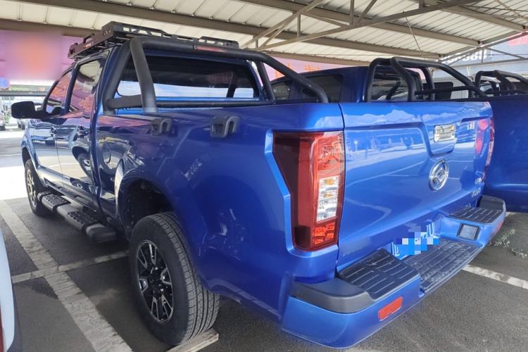 Used Huanghai Da Niu 2022 2.8T Pioneer Edition Manual Diesel 4x4 Value-Added Flatbed Cargo Box JE493ZLQ6H Exterior 5