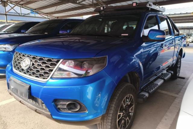 Used Huanghai Da Niu 2022 2.8T Pioneer Edition Manual Diesel 4x4 Value-Added Flatbed Cargo Box JE493ZLQ6H