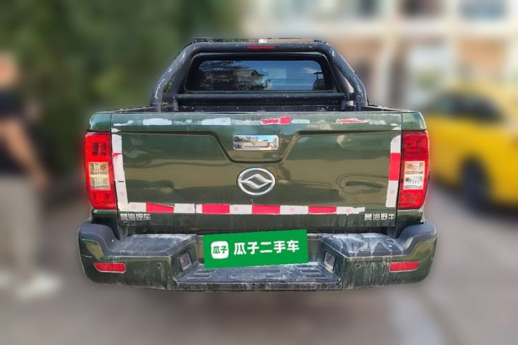 Used Huanghai Da Niu 2022 2.8T Pioneer Edition Manual Diesel 2WD Value-Driven Flat-Bed Cargo Box JE493ZLQ6H Rear