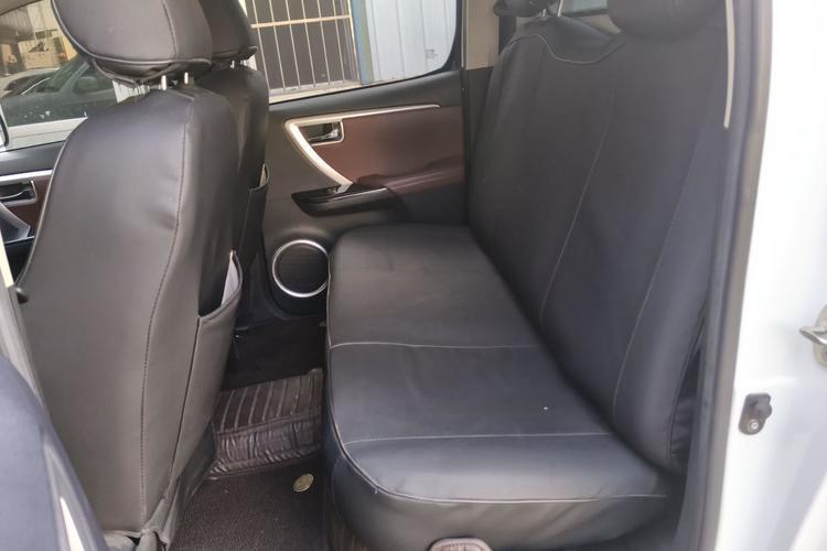 Used Huanghai Da Niu 2022 2.8T Pioneer Edition Manual Diesel 4x4 Value-Added Flatbed Cargo Box JE493ZLQ6H Left Rear Seat