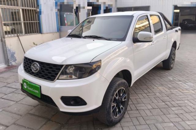 Used Huanghai Da Niu 2022 2.8T Pioneer Edition Manual Diesel 4x4 Value-Added Flatbed Cargo Box JE493ZLQ6H