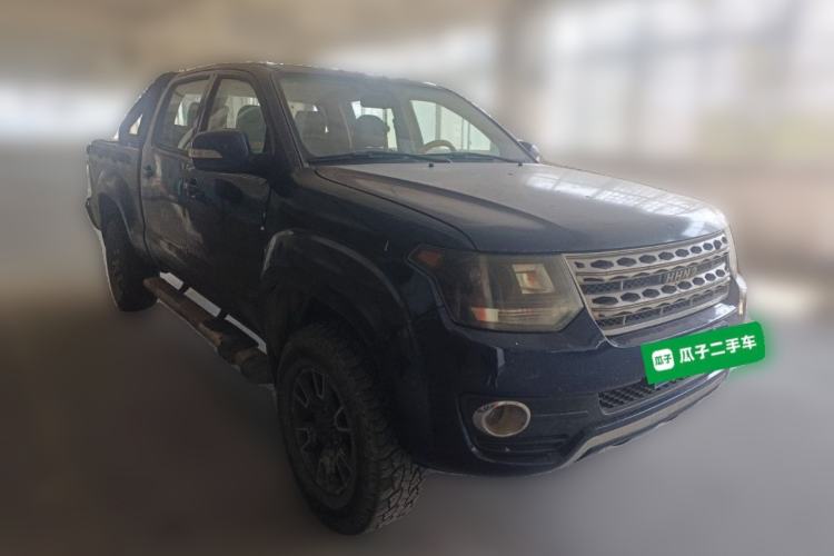 Used Huanghai Jiaolong 2015 2.8T Four-Wheel Drive Diesel Sport Edition JE493ZLQ4CB Front Right 45 Deg