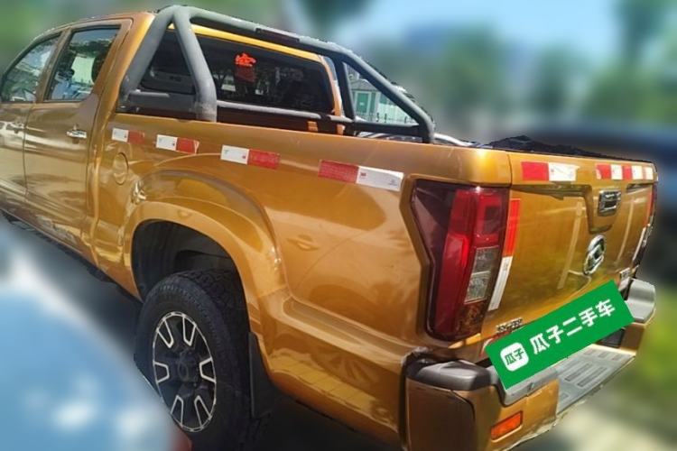 Used Huanghai Jiaolong 2015 2.8T Two-Wheel-Drive Diesel Supreme Edition JE493ZLQ4CB Rear Left 45 Deg