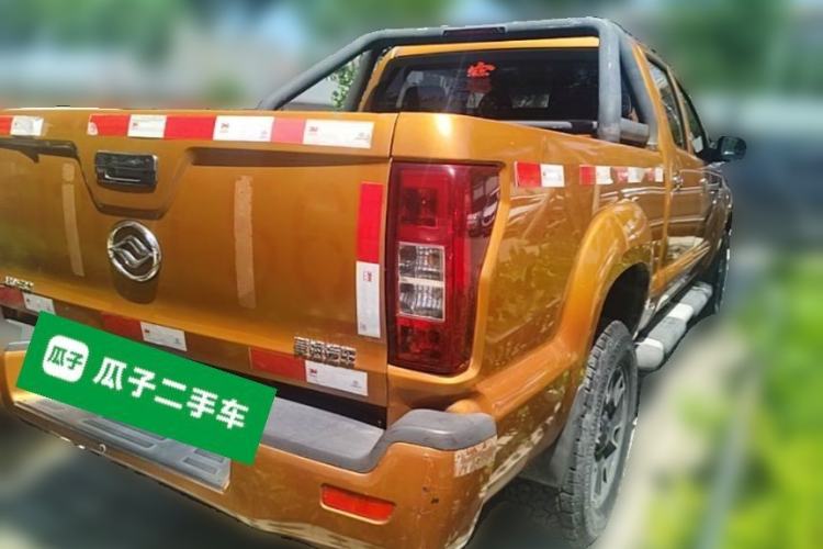 Used Huanghai Jiaolong 2015 2.8T Two-Wheel-Drive Diesel Supreme Edition JE493ZLQ4CB Rear Right 45 Deg