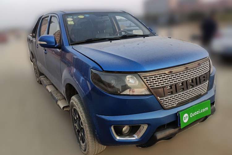 Used Huanghai Jiaolong 2018 2.8T Two-Wheel-Drive Diesel Classic Interior – Classic & Sport Edition Front Right 45 Deg