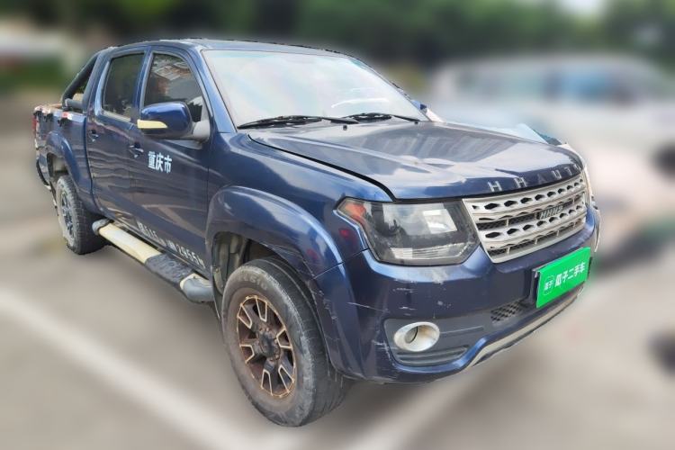 Used Huanghai Jiaolong 2018 2.8T Two-Wheel Drive Diesel Sport Edition Front Right 45 Deg