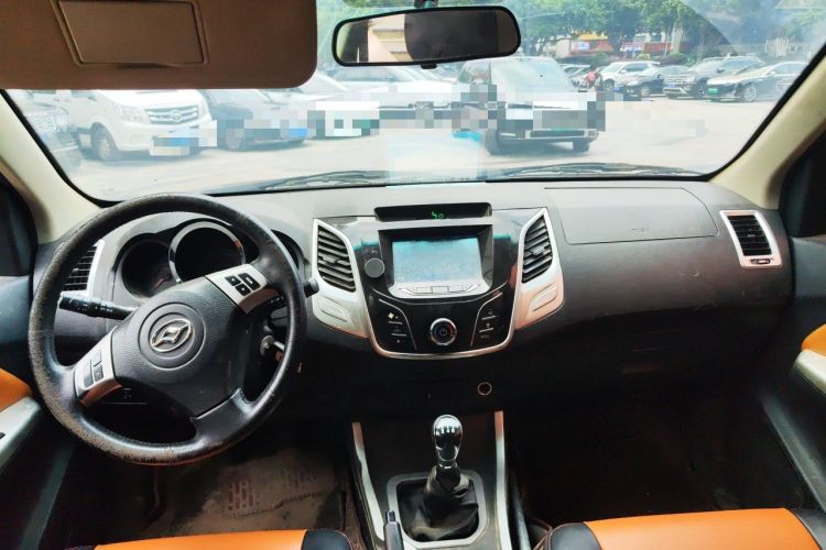 Used Huanghai Jiaolong 2018 2.8T Two-Wheel Drive Diesel Sport Edition Headliner