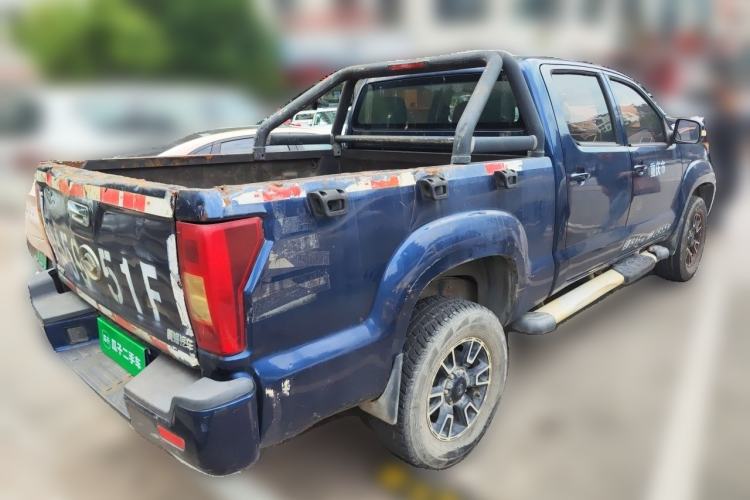 Used Huanghai Jiaolong 2018 2.8T Two-Wheel Drive Diesel Sport Edition Rear Right 45 Deg