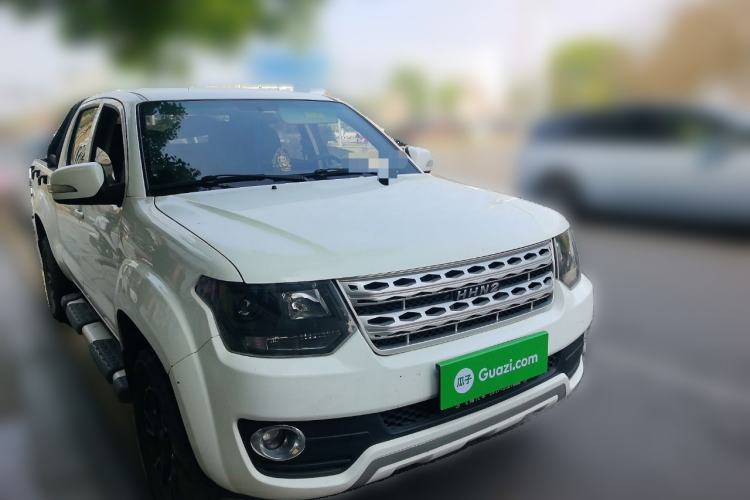 Used Huanghai Jiaolong 2018 2.4L 4x4 Gasoline Classic Interior Sport Edition 4G69S4N Front Right 45 Deg
