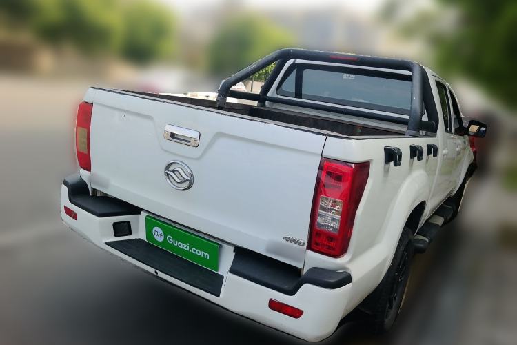 Used Huanghai Jiaolong 2018 2.4L 4x4 Gasoline Classic Interior Sport Edition 4G69S4N Rear Right 45 Deg