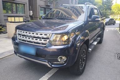 Used Huanghai Jiaolong 2020 2.5T N2S Two-Wheel Drive Diesel Sport Edition with Flat Bed China VI Emission Standard JE4D25Q6A