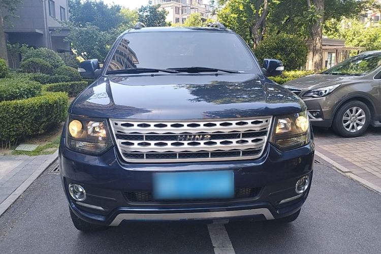 Used Huanghai Jiaolong 2020 2.5T N2S Two-Wheel Drive Diesel Sport Edition with Flat Bed China VI Emission Standard JE4D25Q6A Front