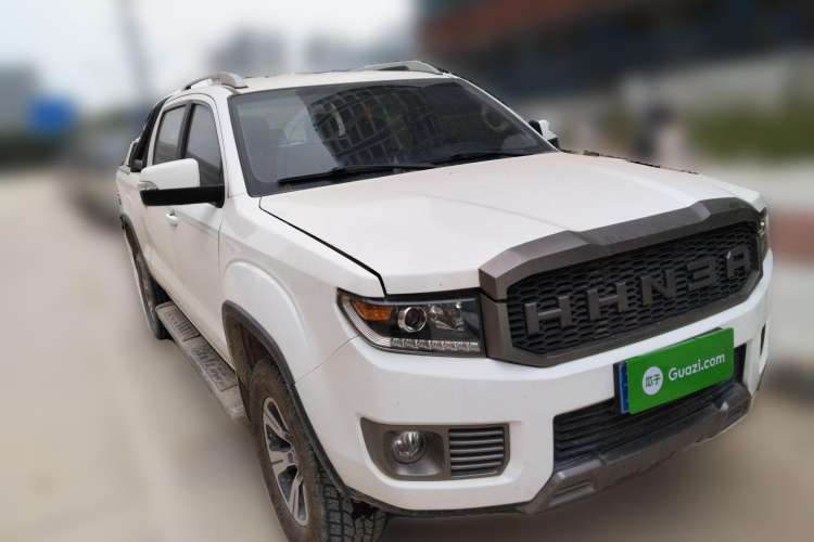 Used Huanghai N3 2018 2.5T Manual 4x4 Prestige Edition JE4D25Q5A Front Right 45 Deg