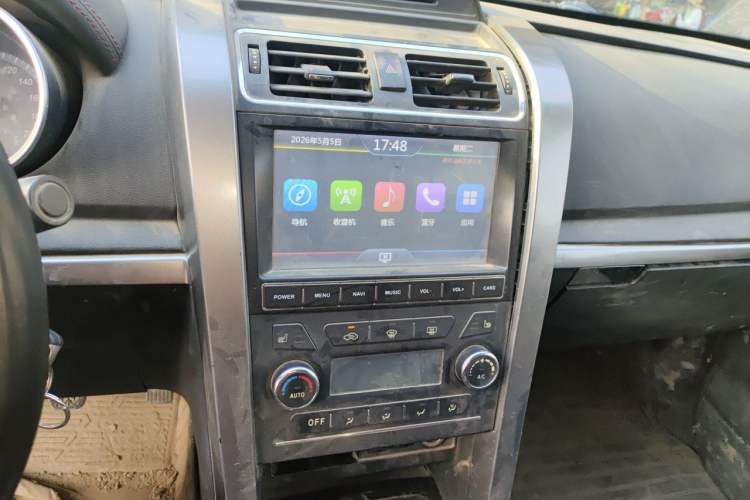 Used Huanghai N3 2019 2.4T Manual 4x4 Sport Edition China VI 4K22D4T Audio And AC Panel