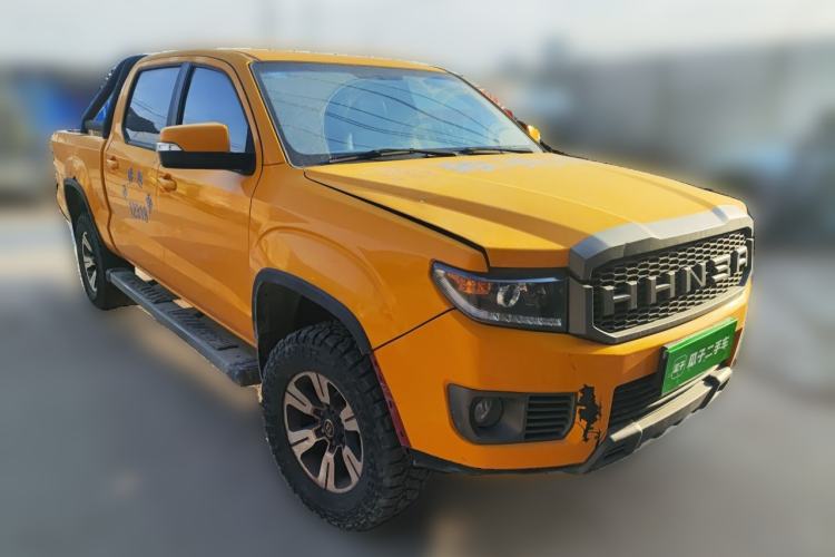 Used Huanghai N3 2019 2.4T Manual 4x4 Sport Edition China VI 4K22D4T Front Right 45 Deg