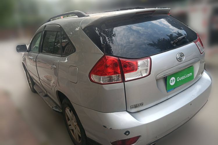 Used Huanghai Qisheng V3 2011 2.0L Ultra-Luxury Version Rear Left 45 Deg