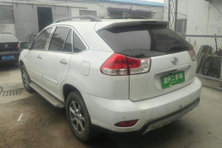 Used Huanghai Qisheng V3 2011 2.0L Ultra-Luxury Version Rear Left 45 Deg