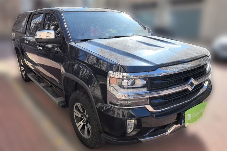Used Huanghai Weilong 2019 2.4T Gasoline Manual 4x4 Ultimate Edition China VI 4K22D4T Front Right 45 Deg