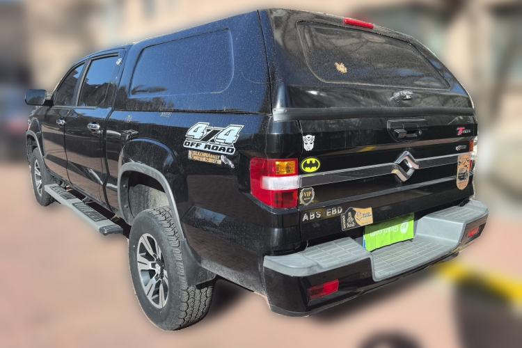 Used Huanghai Weilong 2019 2.4T Gasoline Manual 4x4 Ultimate Edition China VI 4K22D4T Rear Left 45 Deg