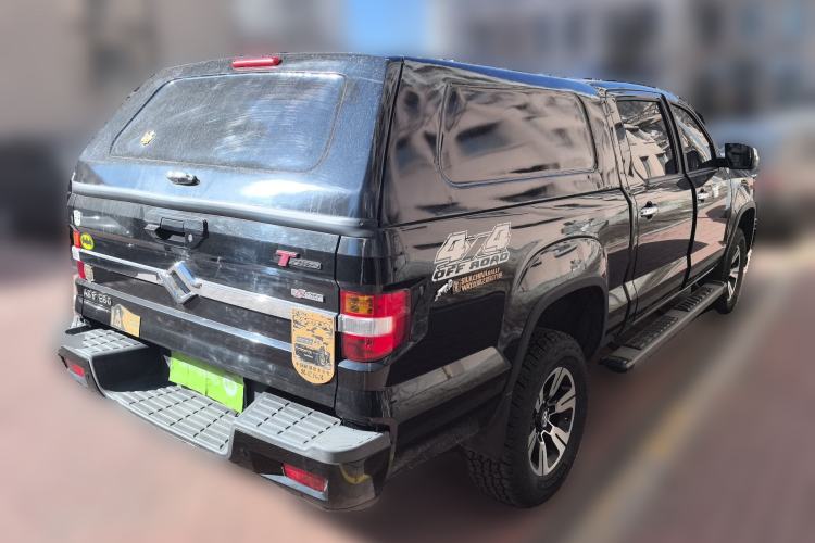 Used Huanghai Weilong 2019 2.4T Gasoline Manual 4x4 Ultimate Edition China VI 4K22D4T Rear Right 45 Deg