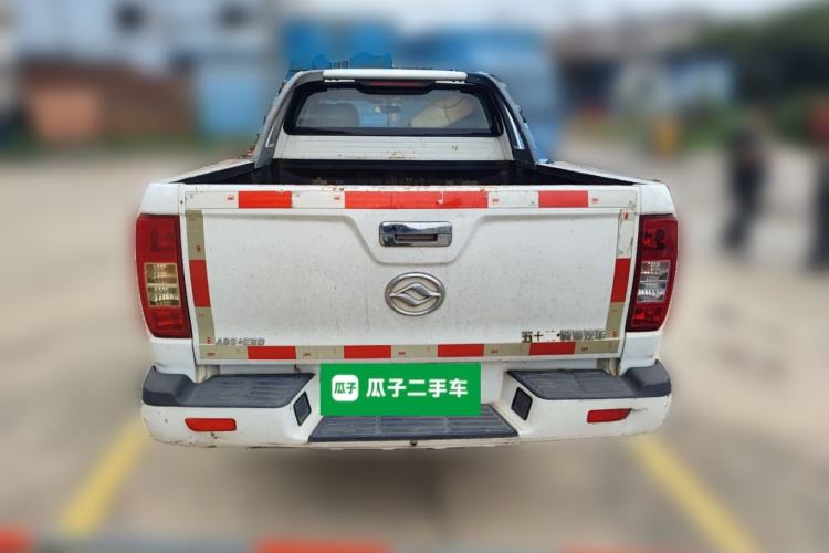 Used Huanghai Xianglong 2016 2.8T Diesel Two-Wheel-Drive Value Edition JE493ZLQ4CB Rear