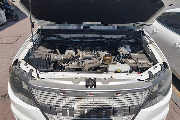 Used Huanghai Xianglong 2019 2.8T N1S Two-Wheel Drive Diesel Sport Edition Extended Cab JE493ZLQ5D Engine Bay