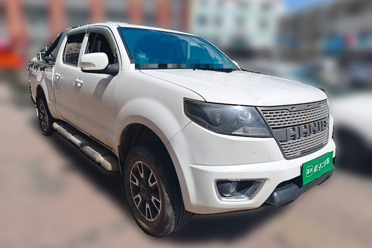 Used Huanghai Xianglong 2019 2.8T N1S Two-Wheel Drive Diesel Sport Edition Extended Cab JE493ZLQ5D Front Right 45 Deg
