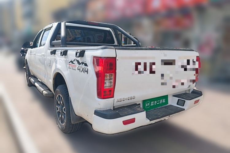Used Huanghai Xianglong 2019 2.8T N1S Two-Wheel Drive Diesel Sport Edition Extended Cab JE493ZLQ5D Rear Left 45 Deg