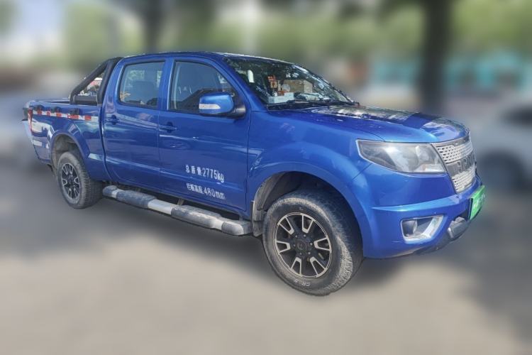 Used Huanghai Xianglong 2020 2.4T N1S Two-Wheel Drive Gasoline Sport Edition with Extended Flat-Bottom Cargo Bed China VI Emission Standard 4K22D4T Front Right 45 Deg