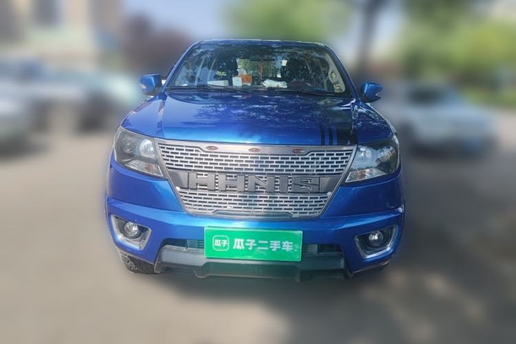 Used Huanghai Xianglong 2020 2.4T N1S Two-Wheel Drive Gasoline Sport Edition with Extended Flat-Bottom Cargo Bed China VI Emission Standard 4K22D4T Front