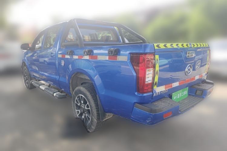 Used Huanghai Xianglong 2020 2.4T N1S Two-Wheel Drive Gasoline Sport Edition with Extended Flat-Bottom Cargo Bed China VI Emission Standard 4K22D4T Rear Left 45 Deg