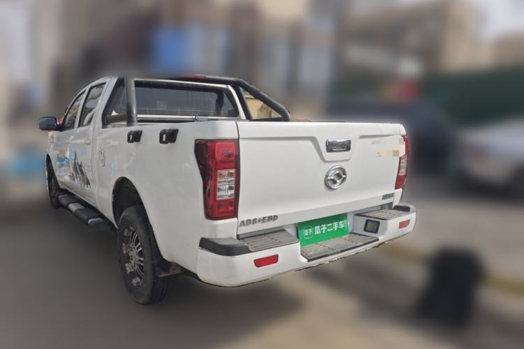Used Huanghai Xiao Niu 2021 2.4L N1 Manual Gasoline Two-Wheel Drive Chuanfu Type Extended Flat-Bottom Cargo Bed 4K22 Rear Left 45 Deg