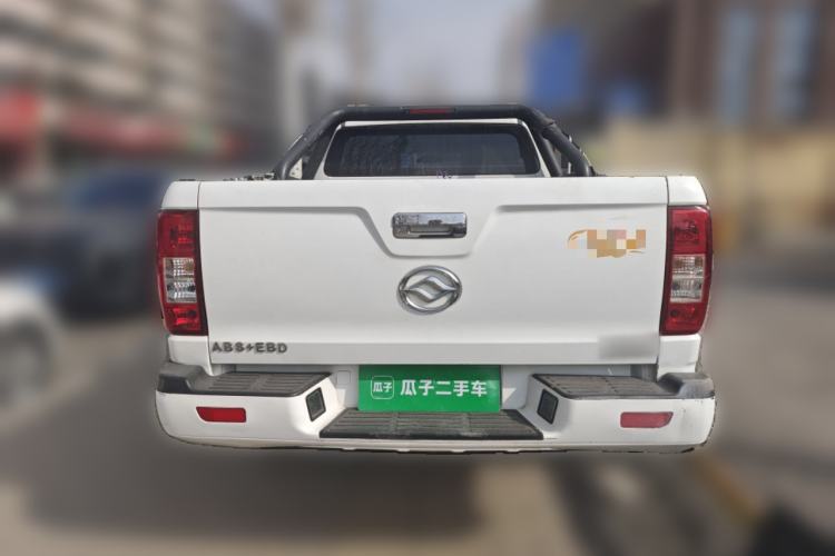 Used Huanghai Xiao Niu 2021 2.4L N1 Manual Gasoline Two-Wheel Drive Chuanfu Type Extended Flat-Bottom Cargo Bed 4K22 Rear
