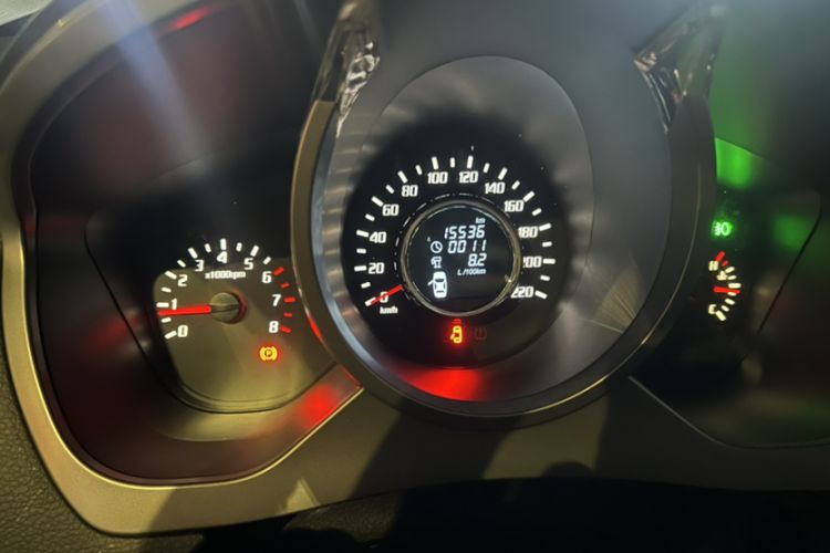 Used Huatai Santa Fe 2016 1.5T Gasoline Manual Two-Wheel Drive Smart Enjoyment i3 Model Odometer Close Up