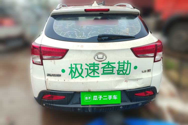 Used Huatai Santa Fe 2016 1.5T Gasoline Manual Two-Wheel Drive Smart Enjoyment i3 Model Trunk