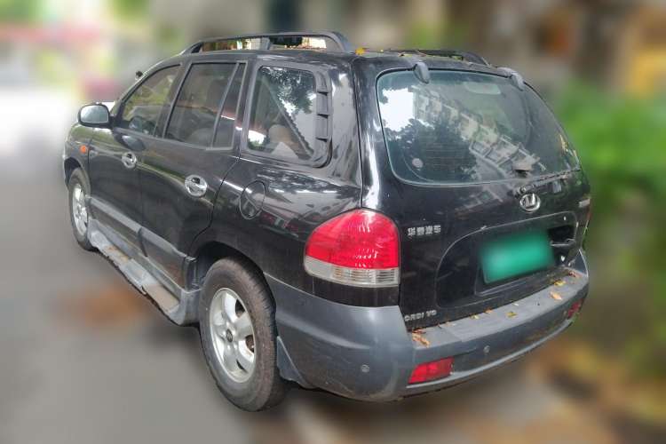 Used Huatai Santa Fe Classic 2006 2.0T Diesel VGT Automatic 4x4 Standard Edition Rear Left 45 Deg