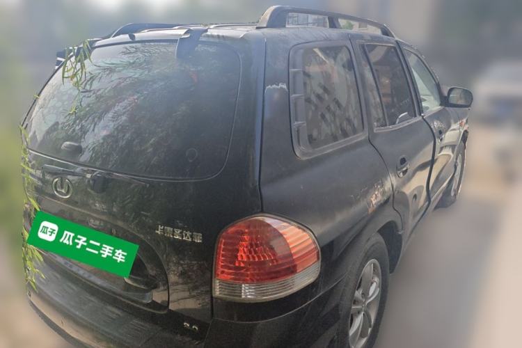 Used Huatai Santa Fe Classic 2012 2.0L Gasoline Manual Two-Wheel Drive with Sunroof Rear Right 45 Deg