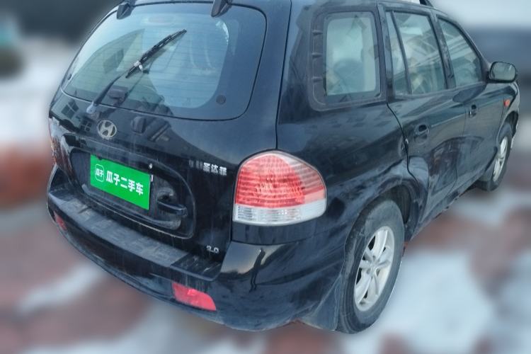 Used Huatai Santa Fe Classic 2012 2.0L Gasoline Manual Two-Wheel Drive with Sunroof Rear Right 45 Deg