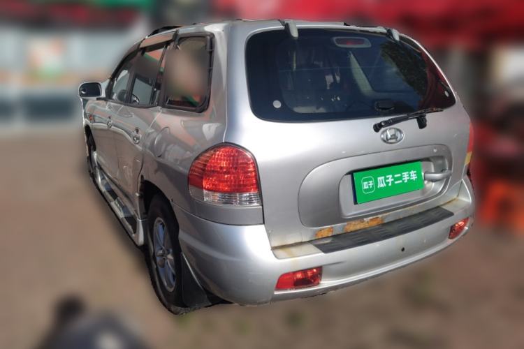 Used Huatai Santa Fe Classic 2012 2.0L Gasoline Manual Two-Wheel Drive with Sunroof Rear Left 45 Deg