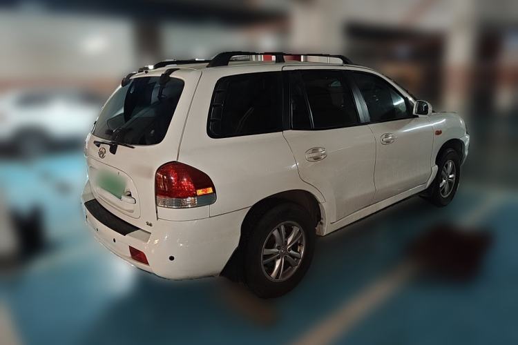Used Huatai Santa Fe Classic 2012 2.0L Gasoline Manual Two-Wheel Drive with Sunroof Rear Right 45 Deg