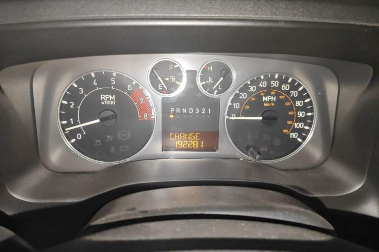 Used Hummer H3 2008 H3x 3.7 Instrument Cluster