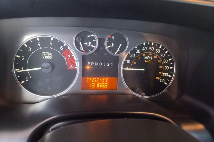 Used Hummer H3 2008 H3x 3.7 Instrument Cluster